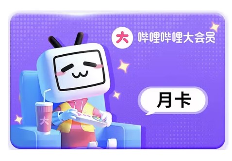 bilibili大会员-月卡