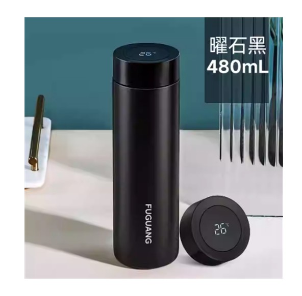 富光显温保温杯316L不锈钢480ml